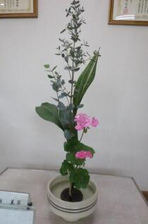 生け花2024年12月の写真