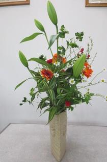 生け花2025年2月の写真