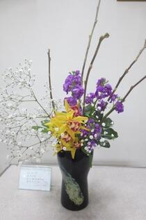 生け花2025年3月の写真