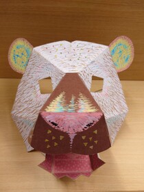 完成したおめん