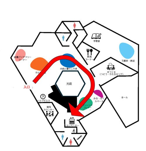 地下1階フロア図