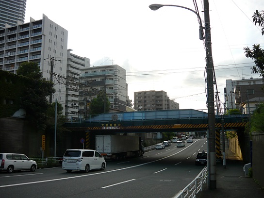 2017年撮影　中央卸売市場付近　架道橋１