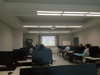 令和5年度横浜市立大学学術情報センターツアー写真