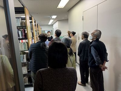 令和6年度横浜市立大学学術情報センターツアー写真