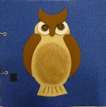 布えほん「ちいさなまじょのぼうけん」の一部分