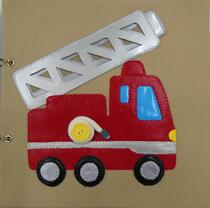 布えほん「はたらくくるま」の一部分