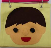 布えほん「ボタンがふたつ」の一部