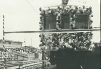 こどもの国線-開通を祝う花電車の画像