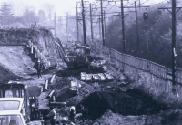 複線化工事の進む横浜線－十日市場駅付近から中山駅方面を望む画像