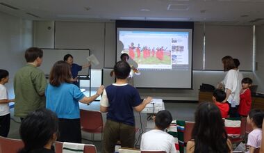 体験しよう！アフリカンカルチャーの様子2