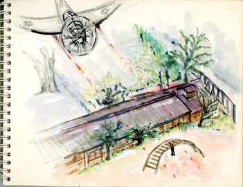 戦中戦後の横浜_機関銃