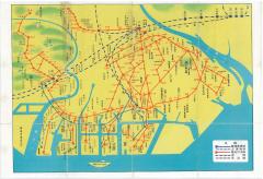 沿線案内　鶴見臨港鉄道・川崎鶴見臨港バス（裏）