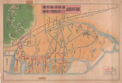 鶴見臨港鉄道・川崎鶴見臨港バス　線路案内図