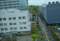 都筑区役所屋上から北方向の画像