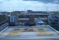 都筑区役所屋上から南西方向の画像