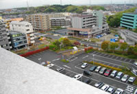 都筑区役所屋上から西方向の画像