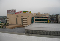 都筑区役所屋上から東方向の画像