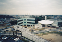 都筑区役所屋上から北西方向の画像