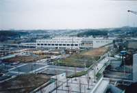都筑区役所屋上から北東方向の画像