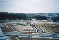 都筑区役所屋上から北北東方向の画像