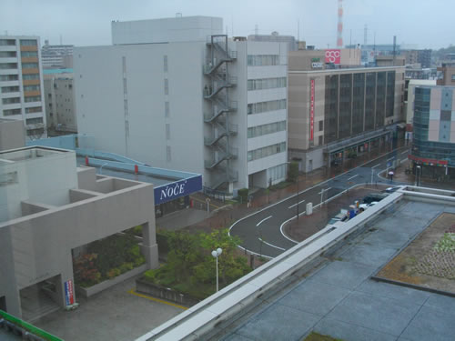 都筑区役所屋上から南方向の画像