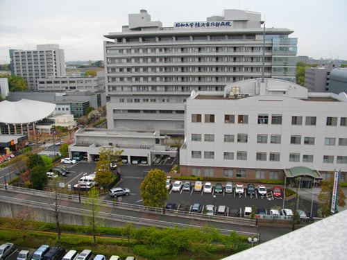 都筑区役所屋上から北方向の画像