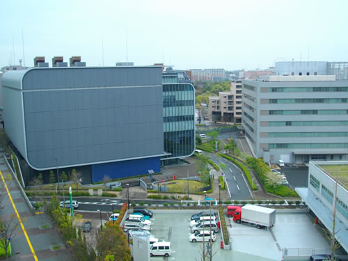 都筑区役所屋上から北北東方向の画像