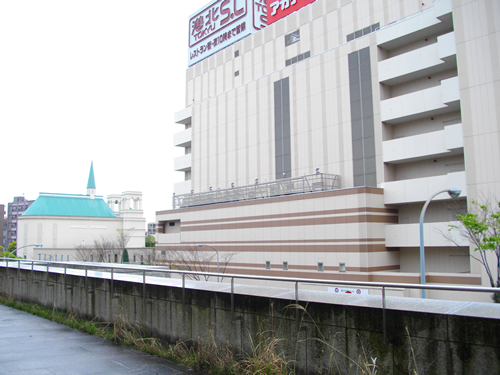 都筑区役所屋上から北東方向