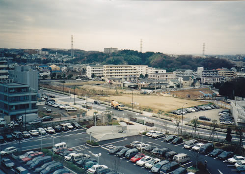 都筑区役所屋上から西方向