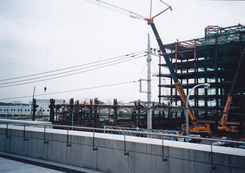 都筑区役所屋上から北東方向