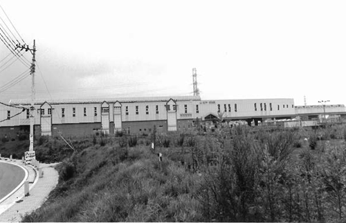 仲町台駅遠景の画像