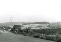 開成歩道橋からセンター南駅方面を眺むの画像