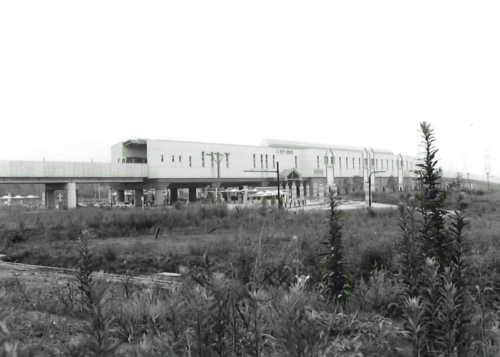 仲町台駅ななめ遠景の画像