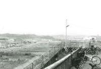 開成歩道橋からセンター南駅方面を眺むの画像