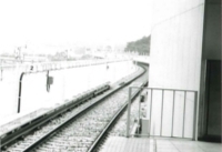 センター南駅からセンター北駅を眺むの画像