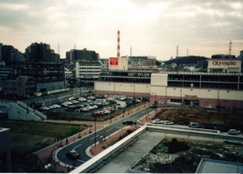 都筑区役所屋上から南方向