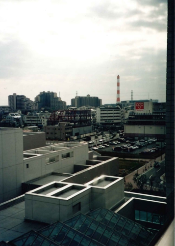 都筑区役所屋上から南方向