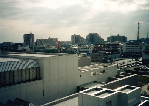 都筑区役所から南方向