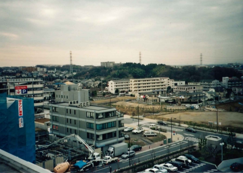 都筑区役所から西方向の画像