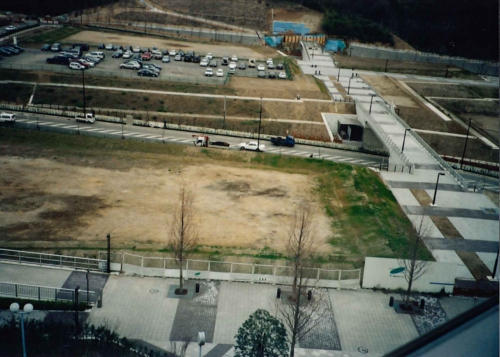 都筑区役所から北方向