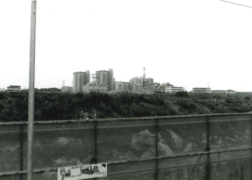 センター南駅からメゾンふじの木台を眺むの画像