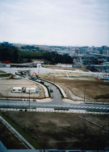 都筑区屋上から北北東方向