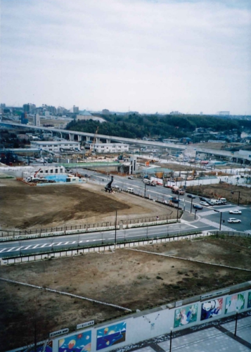 都筑区役所屋上から北東方向