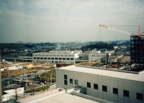 都筑区役所屋上から北東方向