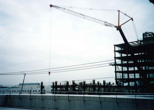 都筑区役所から東方向