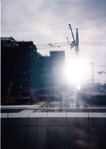 都筑区役所から東方向