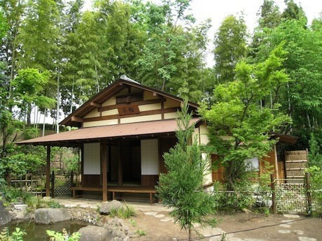 都筑民家園の茶室「輪亭」の画像