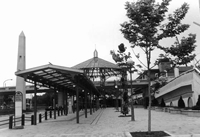 中川駅　タクシー乗り場付近の画像