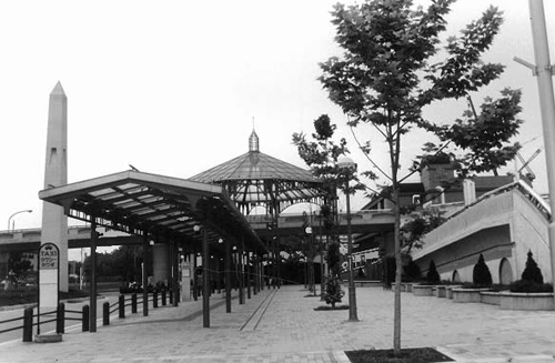 中川駅 タクシー乗り場付近の画像