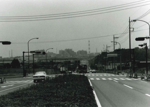 センター北駅西側交差点からふれあいの丘